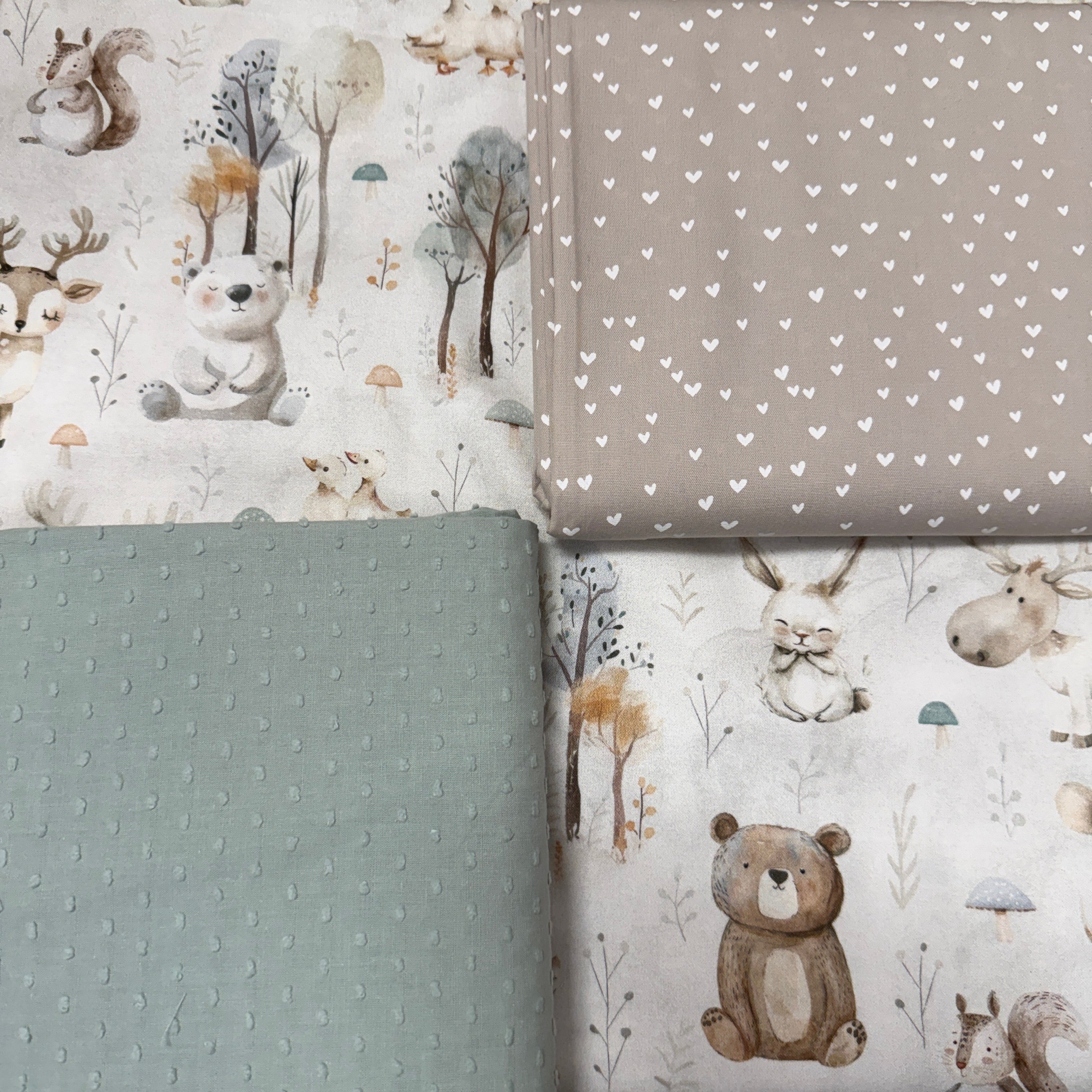 Krabbeldecke "Tiere im Wald" Modell 3